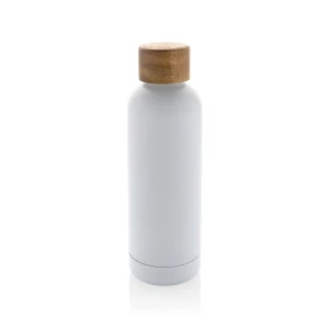 Butelka termiczna 500 ml Wood, stal nierdzewna z recyklingu (P435.533)