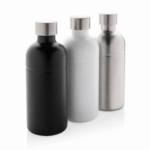 Butelka sportowa 800 ml Soda, stal węglowa z recyklingu (P435.801)