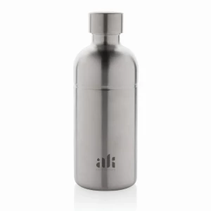 Butelka sportowa 800 ml Soda, stal węglowa z recyklingu (P435.802)