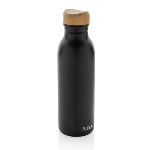 Butelka sportowa 600 ml, stal nierdzewna z recyklingu (P438.061)