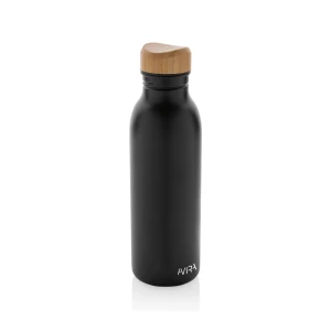 Butelka sportowa 600 ml, stal nierdzewna z recyklingu (P438.061)