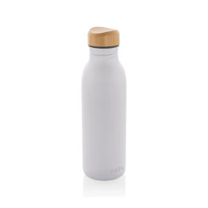 Butelka sportowa 600 ml, stal nierdzewna z recyklingu (P438.063)