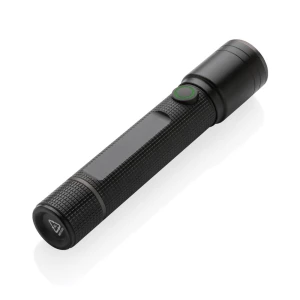 Kieszonkowa latarka Gear X, ładowana przez USB, aluminium z recyklingu (P513.901)