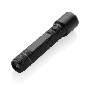 Latarka Gear X, ładowana przez USB, aluminium z recyklingu (P513.921)