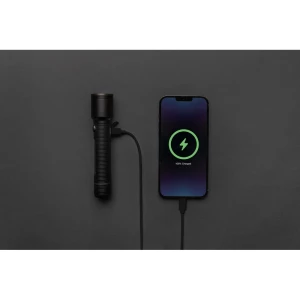 Latarka Gear X, ładowana przez USB, aluminium z recyklingu (P513.921)