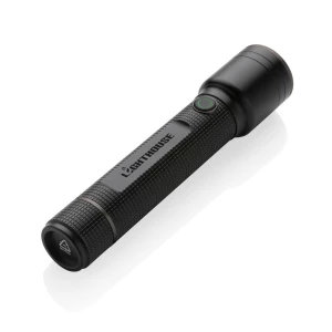 Latarka Gear X, ładowana przez USB, aluminium z recyklingu (P513.921)