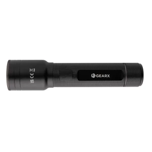 Duża latarka Gear X, ładowana przez USB, aluminium z recyklingu (P513.931)