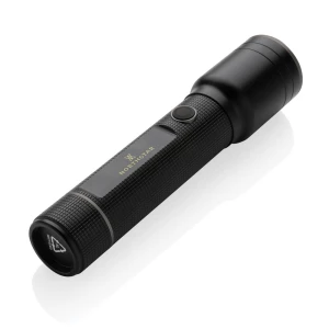 Duża latarka Gear X, ładowana przez USB, aluminium z recyklingu (P513.931)