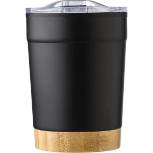 Kubek termiczny 300 ml z bambusowym elementem (V1179-03)