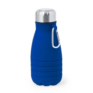 Składana butelka sportowa 550 ml z karabińczykiem (V1311-11)
