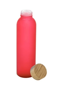 Cloody szklana butelka sportowa - czerwony (AP800469-05)