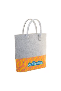 CreaFelt Shop C personalizowana torba na zakupy RPET - szary (AP716684)