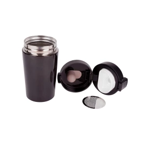 Kubek termiczny 300 ml, posiada sitko zatrzymujące fusy | Laura (V0552-03)