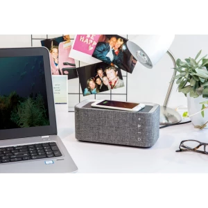 Głośnik bezprzewodowy 6W, ładowarka bezprzewodowa 5W Vogue (P328.072)