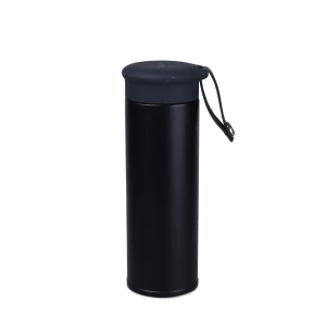 Moon 420ml czarny/stalowy (M477)