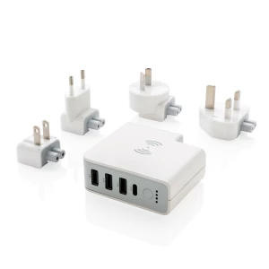 Adapter podróżny, bezprzewodowy power bank 6700 mAh (P820.551)