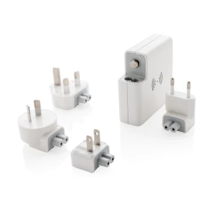 Adapter podróżny, bezprzewodowy power bank 6700 mAh (P820.551)