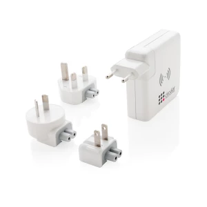 Adapter podróżny, bezprzewodowy power bank 6700 mAh (P820.551)