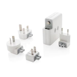 Adapter podróżny, bezprzewodowy power bank 6700 mAh (P820.551)