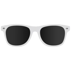 Plastikowe okulary przeciwsłoneczne 400 UV - biały - (GM-58758-06)