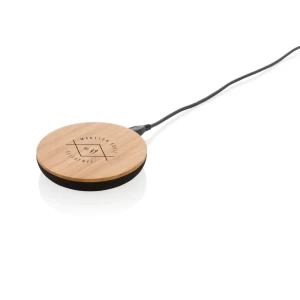 Bambusowa ładowarka bezprzewodowa 5W Bamboo X (P308.279)
