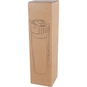 Szklana butelka próżniowa 400 ml - przeźroczysty - (GM-62879-66)