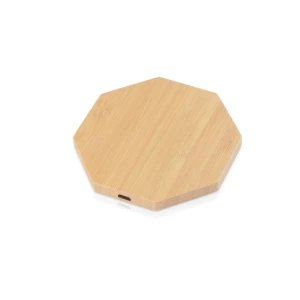 Bambusowa ładowarka bezprzewodowa 5W | Matilda (V0330-00)