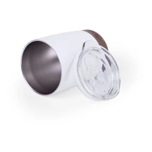 Kubek termiczny 380 ml z korkowym elementem (V0759-02)