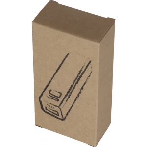 Power bank metalowy 2200 mAh - czerwony - (GM-43029-05)
