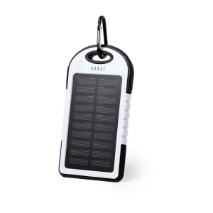 Wodoodporny power bank 4000 mAh, ładowarka słoneczna (V0354-02)