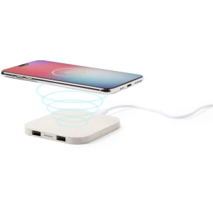 Ładowarka bezprzewodowa 10W ze słomy pszenicznej (V0372-00)