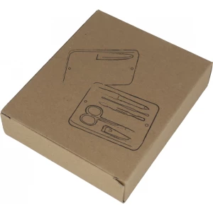 Zestaw do manicure - beżowy - (GM-73641-13)