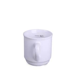 Kubek Claus 220ml biały/biały (M485)