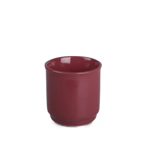 Kubek Claus 220ml bordowy/bordowy (M485)
