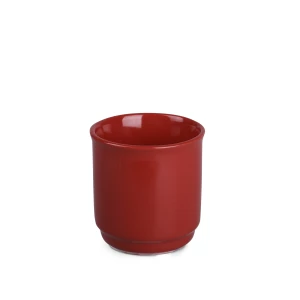 Kubek Claus 220ml czerwony/czerwony (M485)