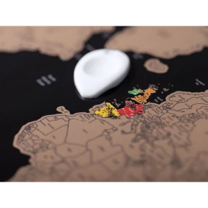 Mapa świata, zdrapka (V7391-00)