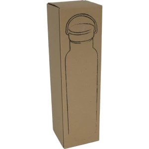 Butelka stalowa 1000 ml - szary - (GM-83580-07)