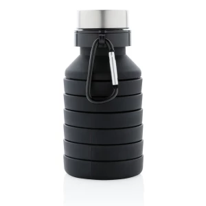 Składana butelka sportowa 550 ml z karabińczykiem (P432.621)