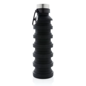 Składana butelka sportowa 550 ml z karabińczykiem (P432.621)