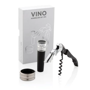 Zestaw akcesoriów do wina Vino Sommelier, 3 el. (P911.072)