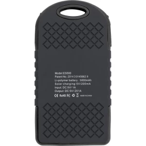 Power bank 4000 mAh, ładowarka słoneczna (V0126-03)