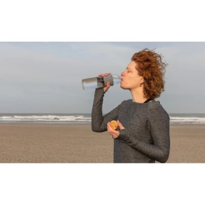 Szklana butelka 750 ml Impact w pokrowcu (P436.770)