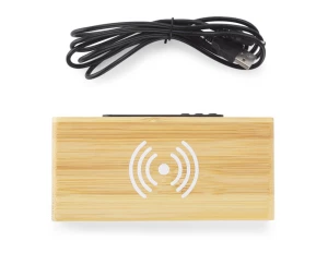 Zegar na biurko z ładowarką indukcyjną INDUCTO (GA-03092)