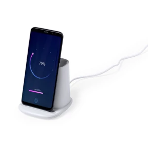 Ładowarka bezprzewodowa 5W, hub USB 2.0, pojemnik na przybory do pisania, stojak na telefon (V0145-02)