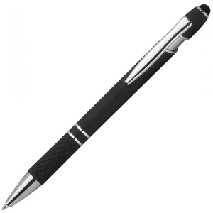 Długopis aluminiowy touch pen - czarny - (GM-13689-03)