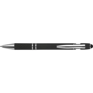 Długopis aluminiowy touch pen - czarny - (GM-13689-03)