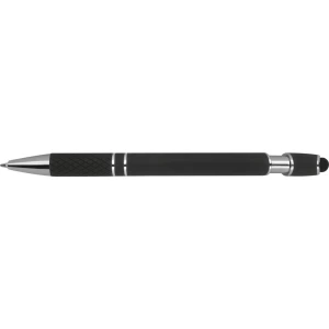 Długopis aluminiowy touch pen - czarny - (GM-13689-03)