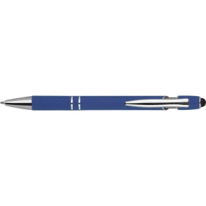 Długopis aluminiowy touch pen - niebieski - (GM-13689-04)