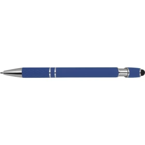 Długopis aluminiowy touch pen - niebieski - (GM-13689-04)