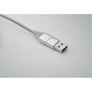 Kabel ładujący 4 w 1 typu C - BLUE (MO2141-14)